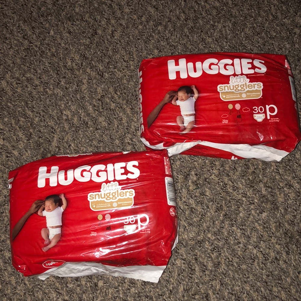30 pack premie Huggies diapers (take offers)
